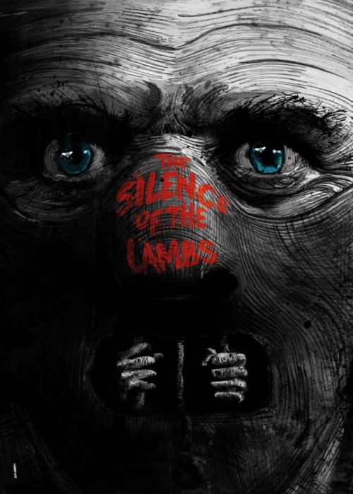 thepostermovement: Silence of the Lambs by Daniel Norris Prints available here