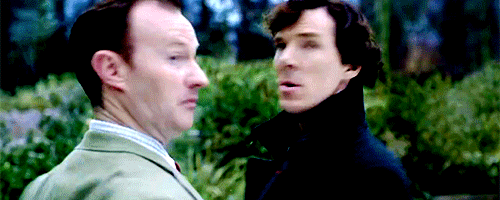 jvhnwatson:    —  No!   —  It was Mycroft! 