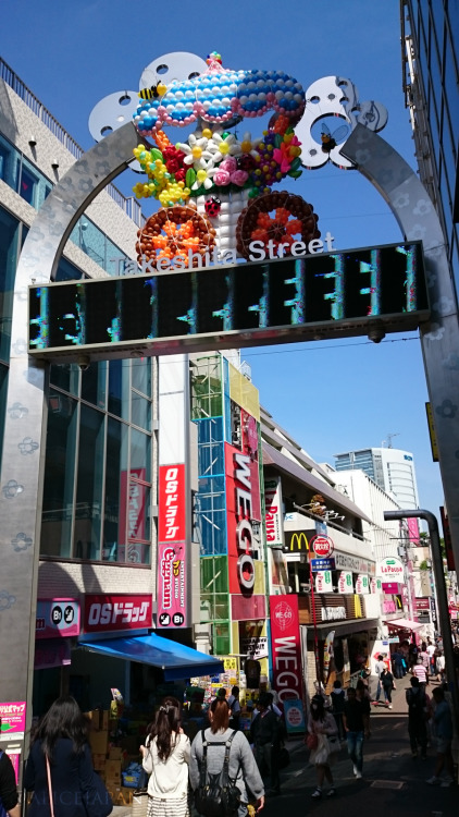 Takeshita Street Harajuku Tôkyô 　原宿　東京2015年05月10日