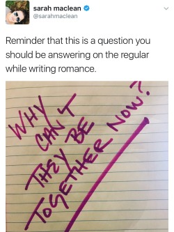riptidepublishing: operahousebookworm:  megan-cutler:  iamalwayswriting:  suburbanmomromanceclub: File this under “super obvious yet I always seem to forget it.” I don’t write romance (I totally respect people who do, though!) but this is also great