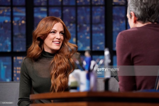 Late Night with Seth Meyers, March 2, 2023 - Riley Keough