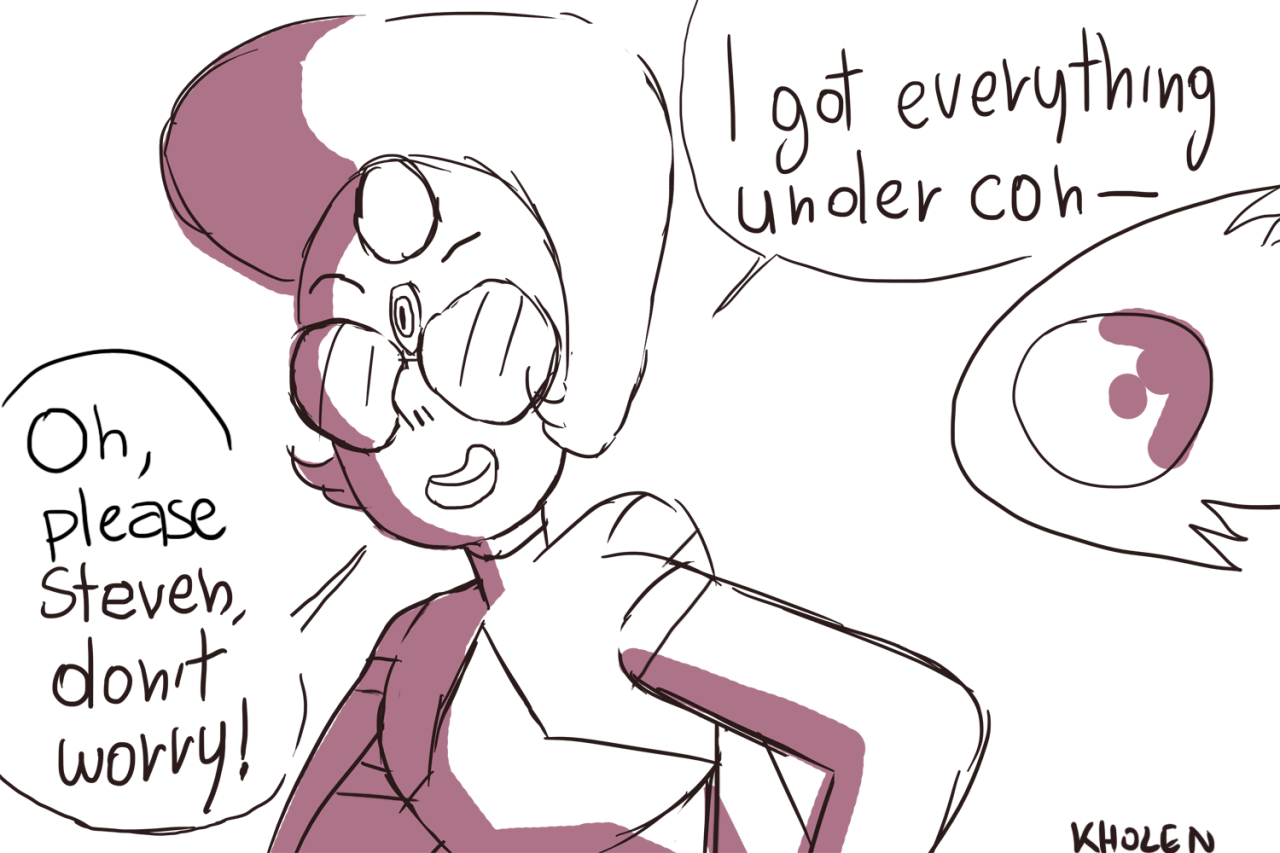 khozen:  my take on a possible pearlnet fusion gem, coral! I like to think she’d