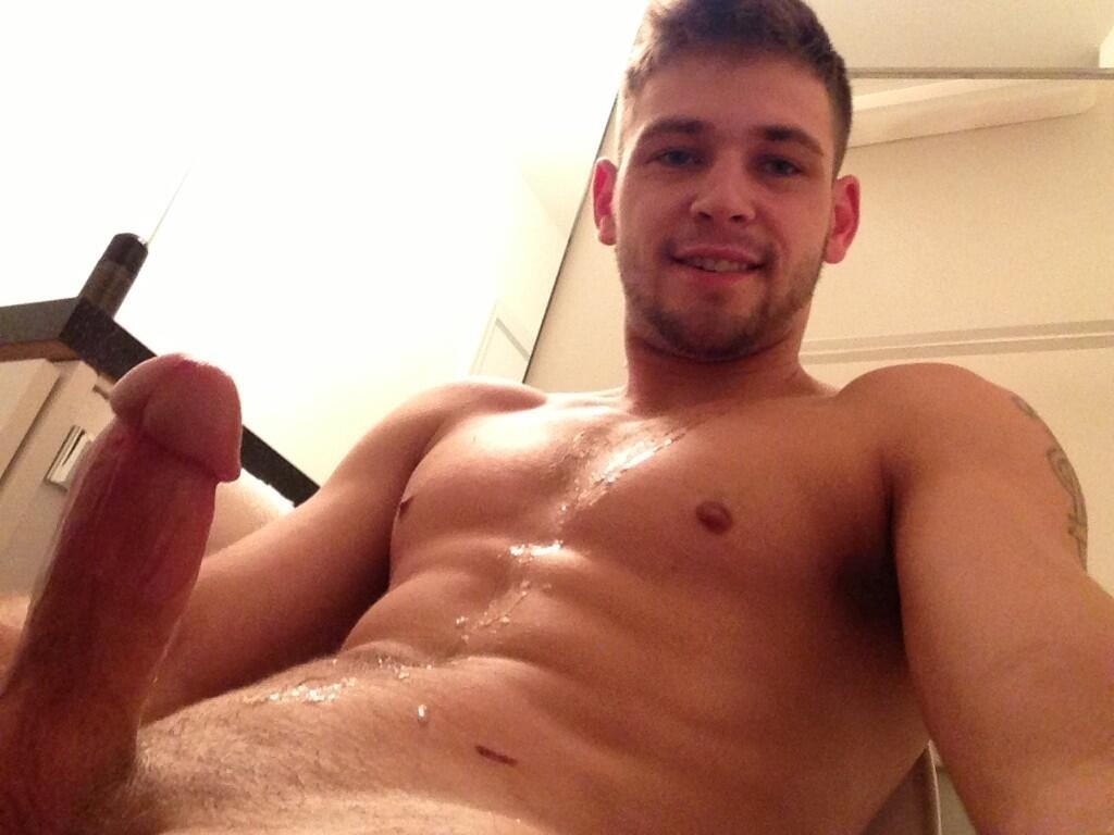 Male jacking off selfies