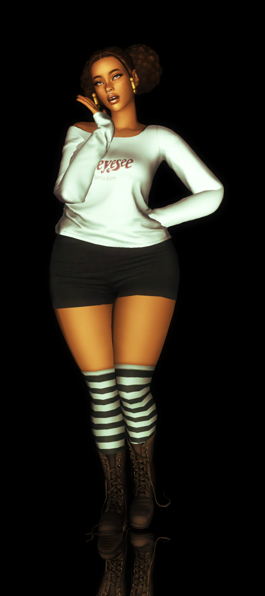Opened Up The Game To Try Out @/vyxated New Cas Lighting