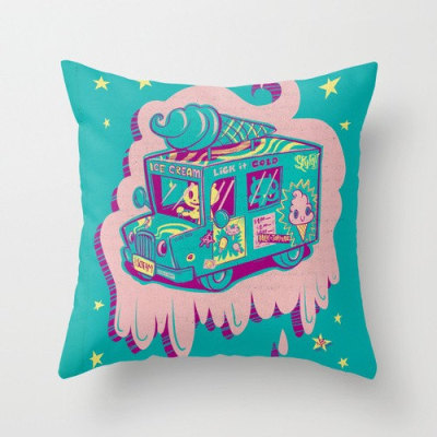 kawaii-etsy:
“ What a scream! Cutest pillow ever