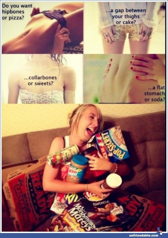 softmess:  Y’all’s dumb for thigh gaps. A trend that should die out like yesterday.