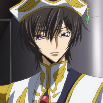 icons and headers — Lelouch Lamperouge from Code Geass: Hangyaku no