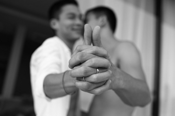 asianboysloveparadise:Happy WeddingAndrian &amp; Son 
