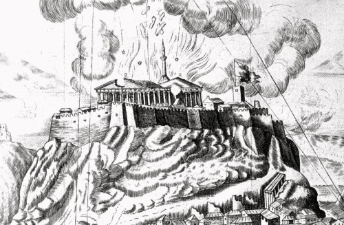 The Destruction of the Parthenon, 1687 ADToday the Parthenon in Athens is considered one of the most
