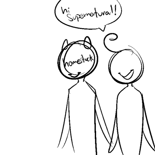 What if supernatural met homestuck and hetalia