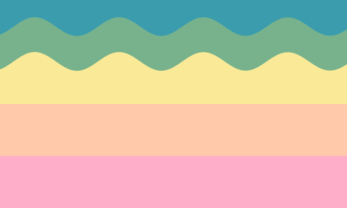 Lumibrous (top) and Solibrous (bottom) colour-swapped flags for anon! i did them two different ways.