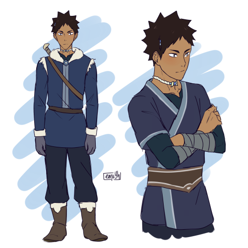 emuyh-art:HQ/TLOK AUhere’s an explanation to why Hinata has an undercut