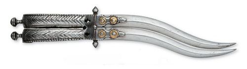 art-of-swords: Bichwa Dagger Dated: 18th century Culture: Indian, probably Hyderabad Bichwa dagger w