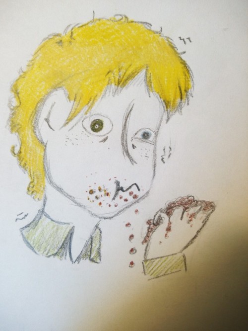 Tweek .... Eating Coffee.