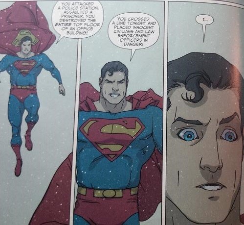 magistrate-of-mediocrity:  fipindustries:  incognitomoustache:  catbountry:  nerdgerhl:  wondygirl:  thefingerfuckingfemalefury:  mcstack:  kumeko:  Oh Billy, you look so small right there…  Superman’s sheer anger over Billy Batson’s situation is