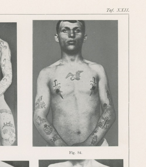 The DL Rare (Tattoo) Book of the Day: details from Erhard Riecke’s essential 1925 work Da