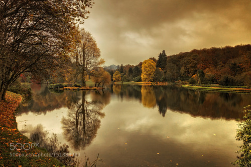 Stourhead Gardens In Autumn by TheNarratographer