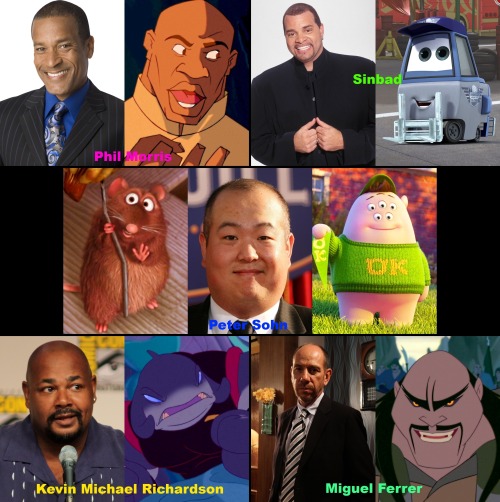 marrymejasonsegel:Men of color and the Disney characters they have played