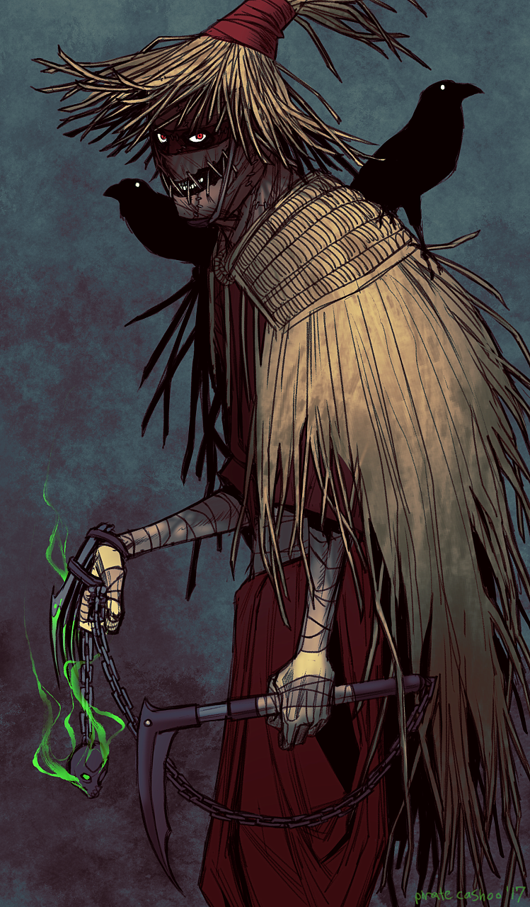 pirate-cashoo:   I didn’t see Scarecrow in the Batman Ninja trailers (a tragedy),