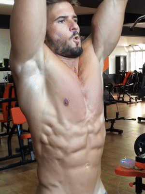 shreddedgifs:perfect V-lines Antonio Pozo