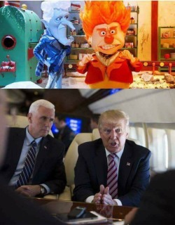 lady-billi:  littlerunnergurl:You can NOT unsee it  Why yall always gotta ruin something…The Miser Brothers are a part of every holiday fuckin classic!