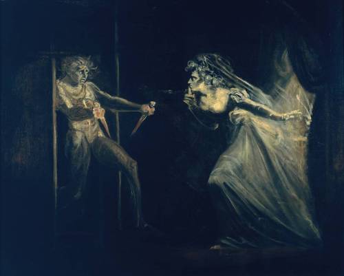 Lady Macbeth Seizing the Daggers (c. 1812) Henry Fuseli Oil on canvas
