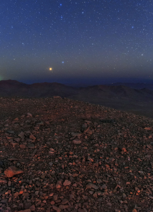 The Atacama Desert is one of the driest places in the world, making it ideal for astronomers who see