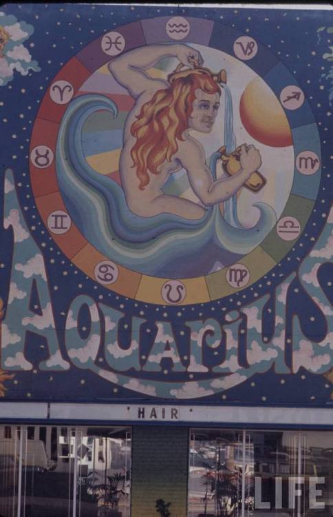 Aquarius wall painting(Vernon Merritt. 1970)