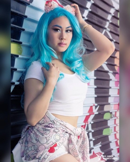 So glad I was able to find another use for this wig! Last was when I cosplayer a gijinka Vaporeon! b