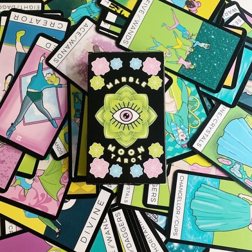 The Marble Moon Tarot is live on kickstarter!Creating a deck full of real, diverse bodies has been a