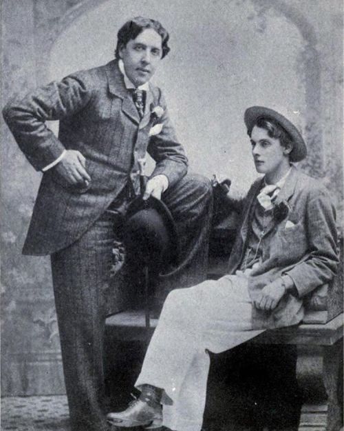 Oscar Wilde and Lord Alfred Douglas, c. 1893. On April 5, 1895, Oscar Wilde’s criminal libel c
