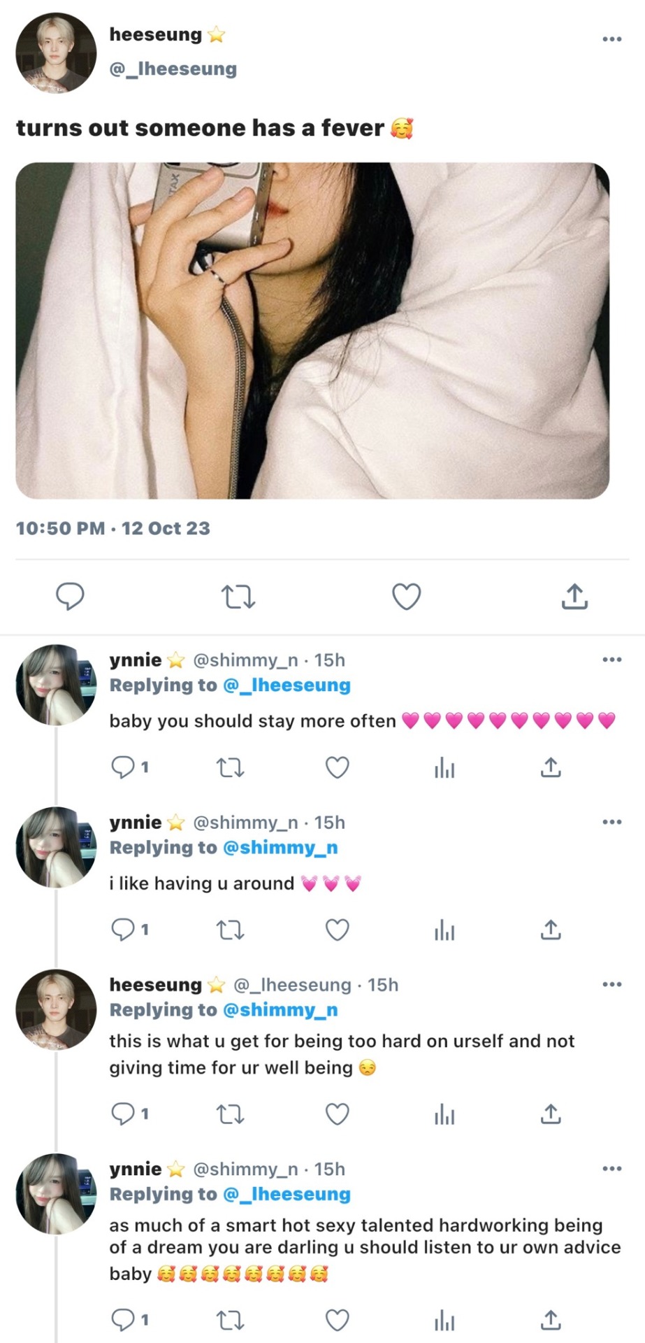 POSTING ABOUT UR DATING LIFE W/ LEE HEESEUNG (pt2!)