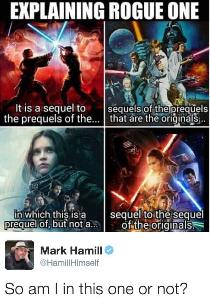 EXPLAINING ROGUE ONE
It is...