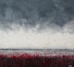 alessialaromana:  neivalzereneirequiem:  Field of Red. By Simon Fairless,    ☿ 