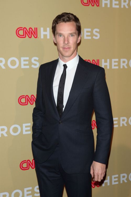 high res Benedict Cumberbatch attends the 2014 CNN Heroes: An All Star Tribute at American Museum of