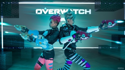 Let’s take ‘em together! | OverwatchFandom: OverwatchCharacer: Tracer Ultraviolet, Trace