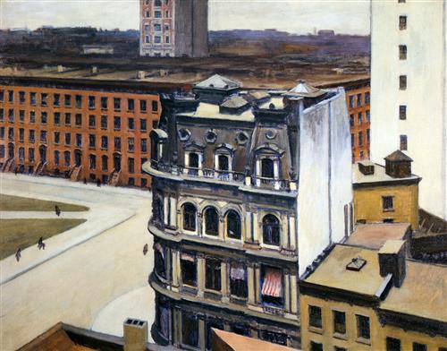 kitschgirl65:  The City - Edward Hopper