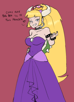 thedarkeros:Sure Bowsette was fun but how about Bowcifica! Or Pacifette? &lt;:3but all and all please enjoy Pacifica getting in on the fun by dressing up as everyones new favorite meme queen yes please!!!! &lt; |D’‘‘‘‘‘