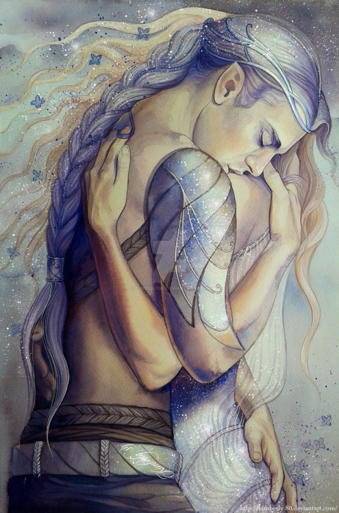 farewell Amarie by kimberly80I ship Finrod with Amarië SO HARD!  She was of the Vanyar, he
