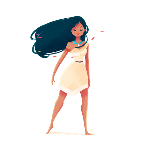 anythingaladdin:  Disney Princesses  By: Chabe Escalante 