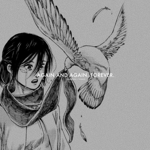 toukatan: thank you… for wrapping this scarf around me, eren.