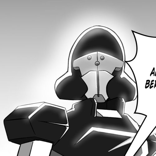 Whats this? A new page up on redrevolutionarykuro.com ? #mecha #gruntunit #comic #webcomic w