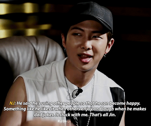 Jin Being A Good Influence On Namjoon Part 2 [part 1]