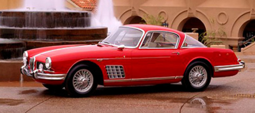 Jaguar XK150, 1957, by Bertone. Designed by Franco Scaglione, three cars were made in total but