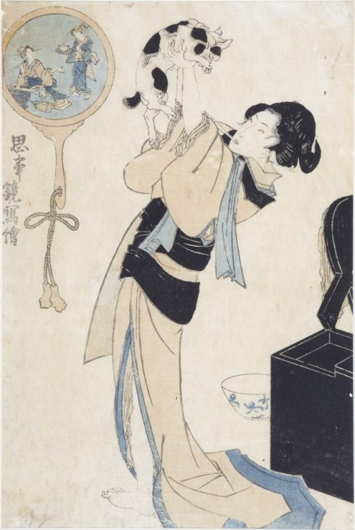 Thoughts Reflected in a Mirror (Omoigoto kagami utsushi-e), Utagawa Kunisada (1786 - 1864)