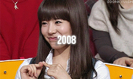 soonkyuism:the evolution of sunny’s aegyo for @goldenhallyu ♡
