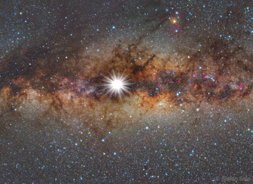  Solstice Sun and Milky Way (NASA Astronomy Picture of the Day of December 21).