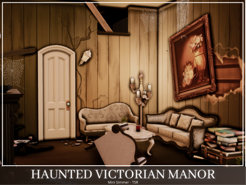 Haunted Victorian Manor (No CC) Once a magnificent manor and home to the richest family in town is n
