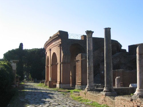 via-appia:Ostia Antica (7th century BC - 9th century AD), harbor city of Ancient Rome, an excellentl