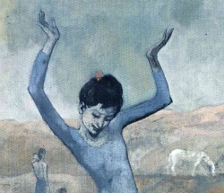 :  Girl on the Ball (Detail), Pablo Picasso (1905)  